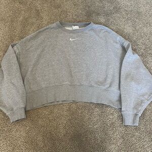 Nike Cropped Sweatshirt Size Small
